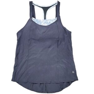 NWT Prana Sway Yoga Tank Top Blue Racerback Pacifica S